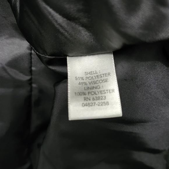 Christopher and banks women's buttons down shacket jacket blazer size la… - Picture 7 of 8